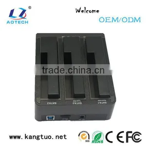 AOTECH Design SATA USB3.0 Clone 3tb Hdd Docking Station thumbnail-1