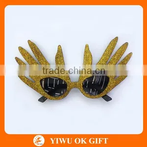 Funky Hand Palm Party Sunglasses Sparkling Party Glasses thumbnail-1