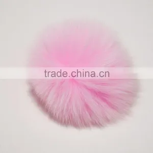 Wholesale Genuine Colorful Real Fox Fur Pompoms thumbnail-4
