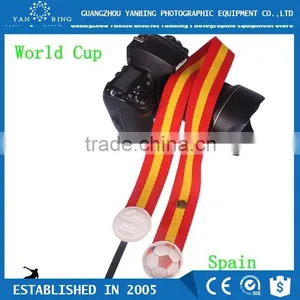 Cheapest Straps LYNCA LK Series Manufacturer Camera Strap Spain National Flag Camera Strap thumbnail-1