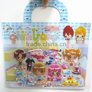 Fashion Design Children Dressing Diy Stickers thumbnail-1