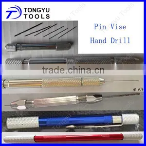 Double Chuck Pin Vise and Hand Drill for Micro Drill Bit thumbnail-6
