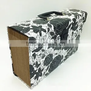 Functional Accordion Paper File Pocket Box With Divider thumbnail-5