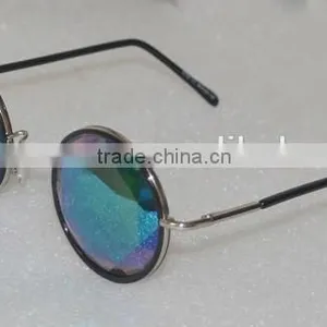 Metal Frame Kaleidoscope Glasses thumbnail-2