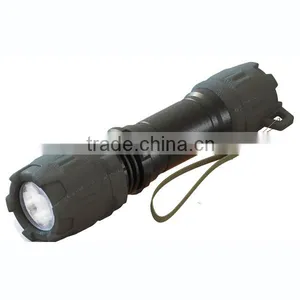 9M DROP TESTED Indestructible Flashlight 2D Aluminium Alloy Flashlight Adjustable Convex Lens Torch Flashlamp thumbnail-1