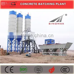 35m3/h HZS35 Lifting Hopper Stationary Ready Mix Concrete Batching Plant for Sale Made in China thumbnail-3