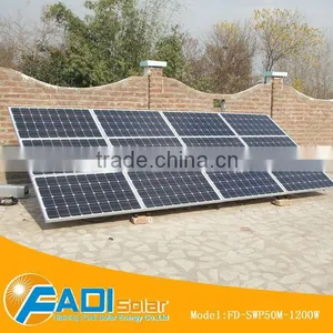 DC Solar Pump System for Drinking (1200W,50M Head) thumbnail-1