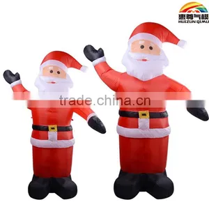 Inflatable Santa Claus Standing on the Ground for Christmas Decorations thumbnail-1