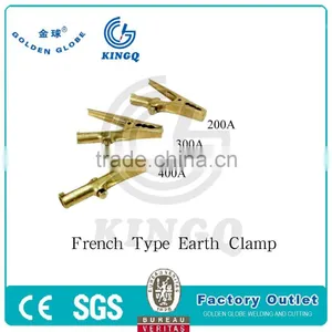 Kingq 300A French Type Earth Clamp for Welding Torch With ce thumbnail-1