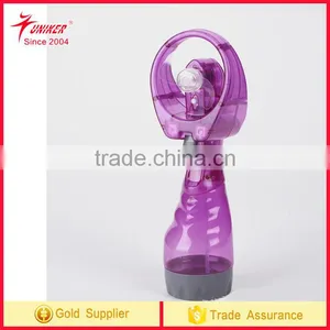 Cool Deluxe Misting Fan, Transparent Purple thumbnail-1