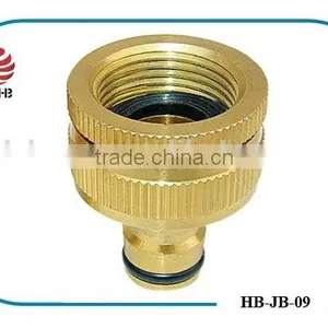 3/4"-1"BRASS TAP FEMALE ADAPTOR/ BRASS GARDEN HOSE CONNECTOR thumbnail-1