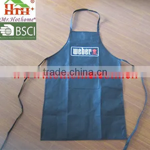 Non Woven Cheap Printed Disposable Cooking Kitchen Apron thumbnail-1