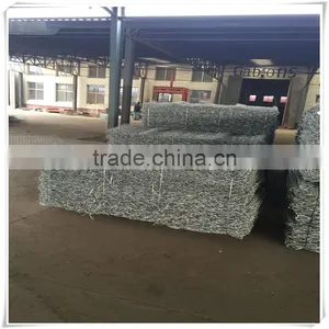 2017 Qiangyu Hot Sale Gabion Mesh 2*1*1m Hexgonal Galvanized Gabion Wire Mesh Box thumbnail-3