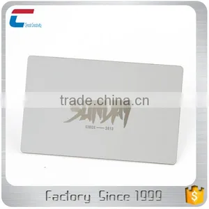 Custom Panton Color Printed Laser Out Metal Visiting Card thumbnail-6