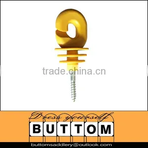 Electric Fenceinsulator Horse Fence Insulator for Electric Horse Fence,M6 Thread,yellow thumbnail-1