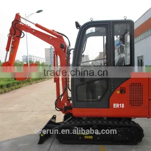Everun Brand ER18 Crawler Hydraulic Excavator With Bucket thumbnail-6