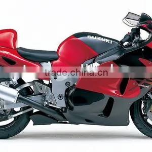 For SUZUKI GSX1300R HAYABUSA 1999- SM Motorcycle Exhaust Pipe LASER Duo-Tech Bolt-on Mufflerset thumbnail-1