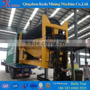 Gold Trommel Washing Machine/placer Mining Equipment/rotary Scrubber thumbnail-3
