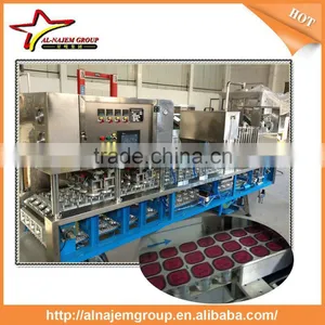 Plastic Mineral Water/jelly/ice Cream Cups Filling And Sealing Machine,Coffee Powder Cups Filling Sealing Machine thumbnail-6