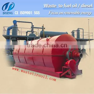 Higtest Qualityused Car Tyres Pyrolysis Machine to Fuel Oil by Doinggroup thumbnail-5