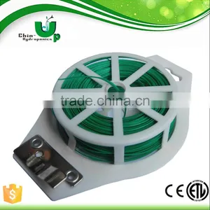 Hydroponics Garden Twist Tie/Indoor Garden Plastic Twist Tie/green Plastic Twist Tie thumbnail-3