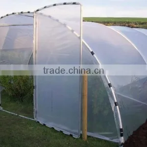6m (L) X 3m (W) X 2m (H) Polytunnel Greenhouse Pollytunnel Poly Polly Tunnel Fully Galvanised Anti Rust Steel Frame thumbnail-1