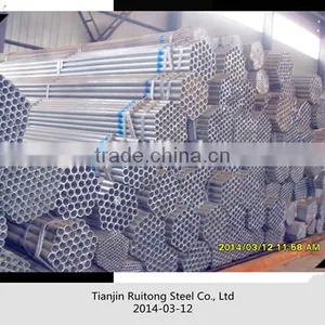 A53BHDG, Steel Pipes Threaded Both Ends With One Coppulings thumbnail-1