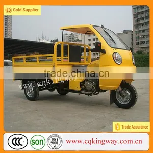 Three Wheel Passenger Cabinet Cargo Motorcycle With Food Fruit Plate Tricycle thumbnail-3