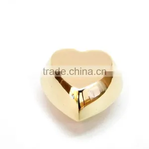 Handmade Brass Metal Heart Shape Paper Weight thumbnail-1