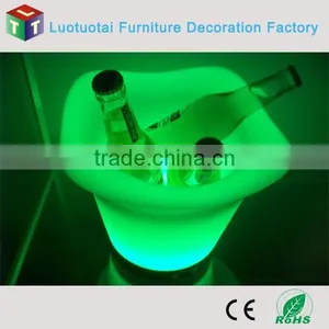 Color Changing Led Wine Bucket/ Rechargeable Led Ice Bucket/Led Lighted Ice Bucket thumbnail-3