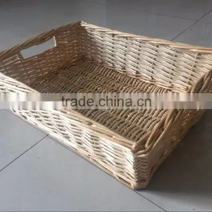 Willow Wicker Bread Storage Basket Custom Size Wicker Basket thumbnail-2