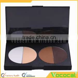 Palette 4 Colors Makeup Highlight Contour Concealer Face Powder thumbnail-1