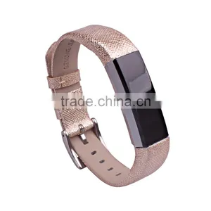 Leather Replacement Watch Band for Fitbit Alta thumbnail-1