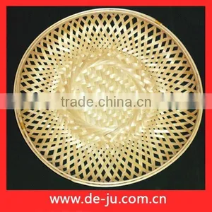 Handmade Natural Bamboo Hamburger Basket thumbnail-1