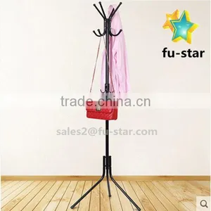 PN FUJIAN Factory Wholesale Stainless Steel Portable Clothing Tree Household Hooks Clothes Hanger thumbnail-2