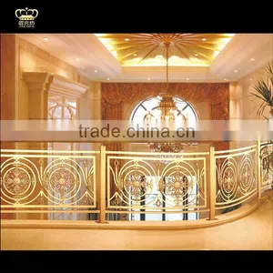 Luxury Design Indoor Balcony Aluminum Handrail for Hotel and Villa thumbnail-2