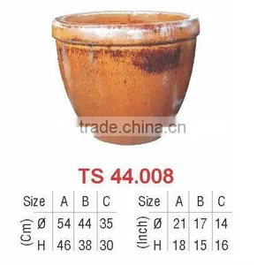 Vietnam Outdoor Ceramic Clay Flower Pottery Pots Planters thumbnail-1