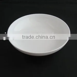Elegant 6" White Plastic Plate for Wedding thumbnail-3