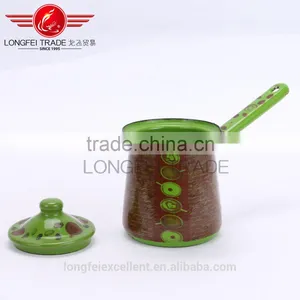 2016 Best Selling Hot Desing Useful Enamelmilk Pot/enamel Boiling Pot/ Enamel Coffee Pot thumbnail-6