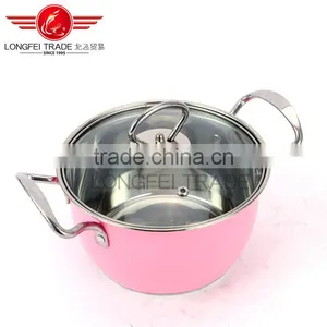 Non-stick Stock Pot/soup Stock Pot/stainless Stee Colorful Stock Pot thumbnail-4
