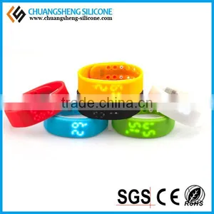 2016 Sports Pedometer, Sleep Moniter Wristwatch, LED Pedometer Bracelet thumbnail-4