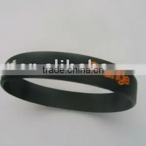 Eco-friendly Magnetic Silicone Wristband/bracelet thumbnail-1