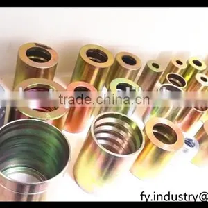 High Quality CNC Manufacture Carbon Steel Hose Ferrules ( Medium Weight Hose) thumbnail-2