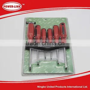 6pc CRV Screwdriver Hand Tools Set thumbnail-1