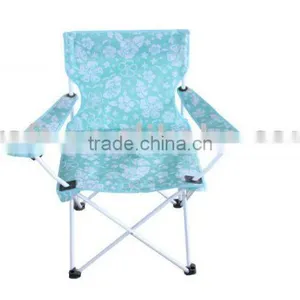 Beach Folding Chair With Flower Pringting thumbnail-1