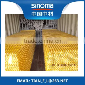 FRP GRP Fiberglass Assembled Structural Gratings Platform Anticorrosion thumbnail-1