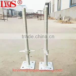 Steel Adjustable Scaffolding Screw Jack / Post Jack Base thumbnail-1