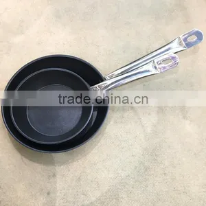 China Nonstick Stainless Steel Forged Frying Pan/casserole Set thumbnail-2