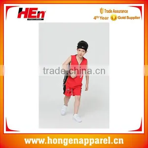 Wholesale Sportswear Cheap Basketball Jersey Customize Logo Print Jersey Basketball Reversible Youth Basketball Uniforms thumbnail-3