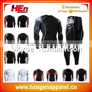 Sublimation Custom Printed Mens Rash Guard thumbnail-3